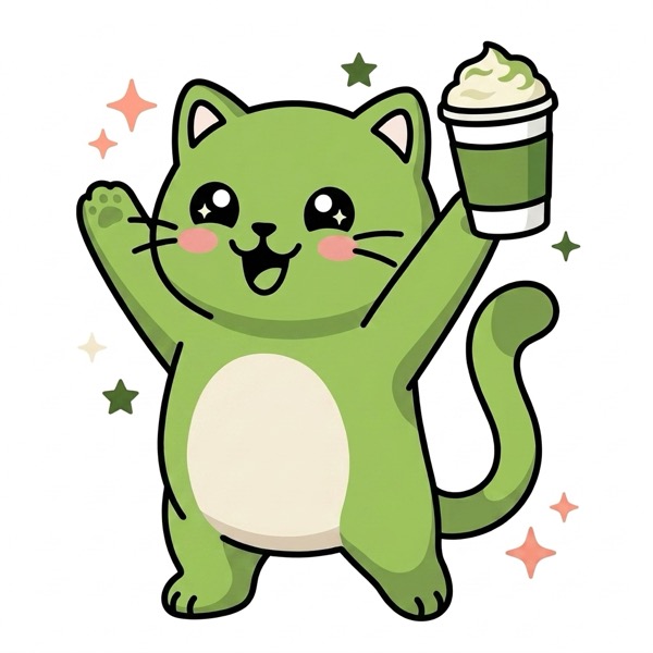 Matcha Fix mascot